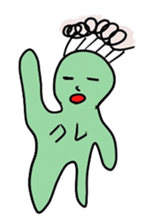 kurekure alien sticker #2967148