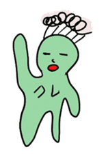kurekure alien sticker #2967148