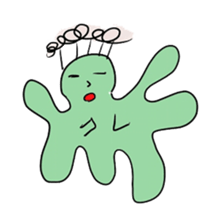 kurekure alien sticker #2967149
