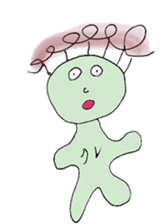 kurekure alien sticker #2967152