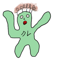 kurekure alien sticker #2967153