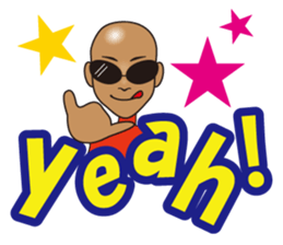 Man who wore sunglasses sticker #2967479