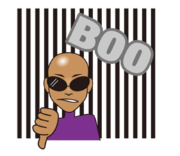 Man who wore sunglasses sticker #2967480