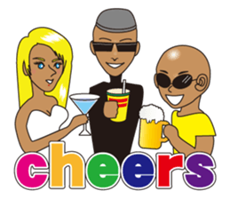 Man who wore sunglasses sticker #2967483