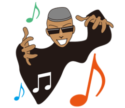 Man who wore sunglasses sticker #2967497