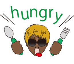 Man who wore sunglasses sticker #2967500