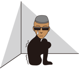 Man who wore sunglasses sticker #2967506