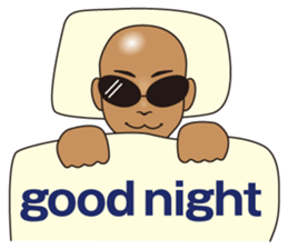 Man who wore sunglasses sticker #2967511