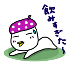 Fun chicken and chick sticker #2967521