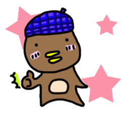 Fun chicken and chick sticker #2967534