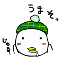 Fun chicken and chick sticker #2967537