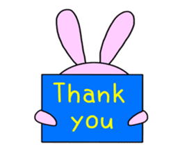 Rabbit Pyonko sticker #2967568