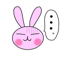 Rabbit Pyonko sticker #2967590