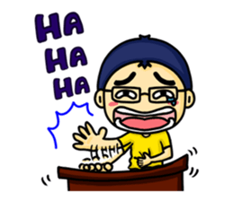 Tony likes to daydream sticker #2968360