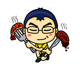 Tony likes to daydream sticker #2968361