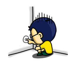 Tony likes to daydream sticker #2968369