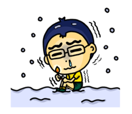 Tony likes to daydream sticker #2968370