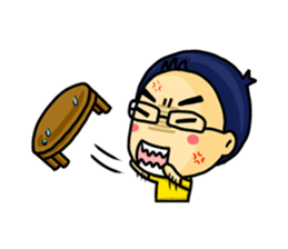 Tony likes to daydream sticker #2968373