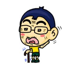 Tony likes to daydream sticker #2968374