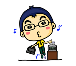 Tony likes to daydream sticker #2968377