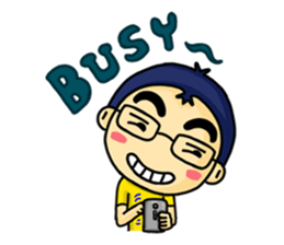 Tony likes to daydream sticker #2968378