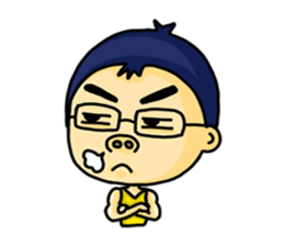 Tony likes to daydream sticker #2968382