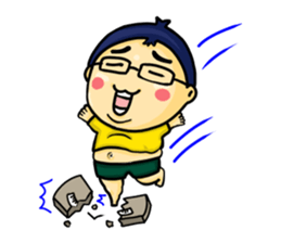 Tony likes to daydream sticker #2968384