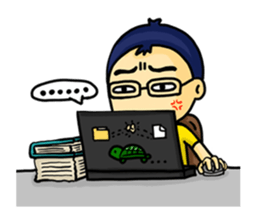 Tony likes to daydream sticker #2968388