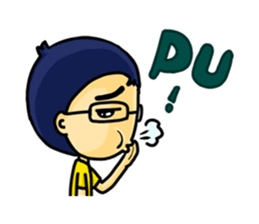 Tony likes to daydream sticker #2968393