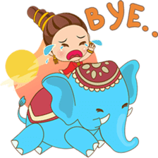 Princess Sri, the thai princess sticker #2969209