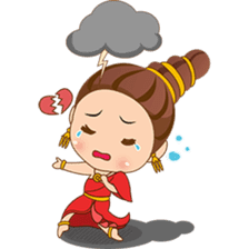 Princess Sri, the thai princess sticker #2969222