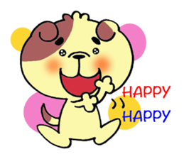 Sincerity dog. sticker #2970089