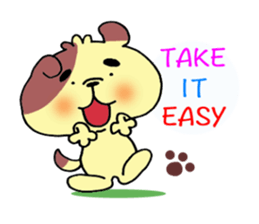 Sincerity dog. sticker #2970107