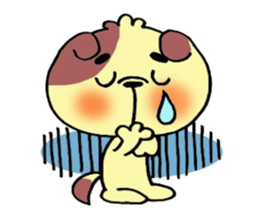 Sincerity dog. sticker #2970112