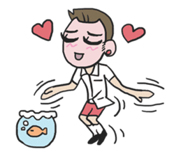 AsB - Thai School Comic V1 sticker #2970404