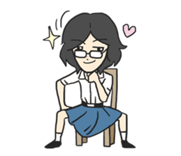AsB - Thai School Comic V1 sticker #2970408