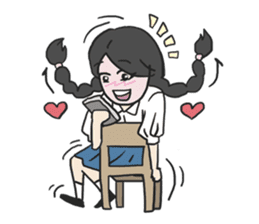 AsB - Thai School Comic V1 sticker #2970410