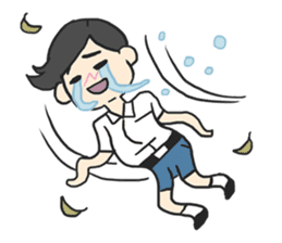 AsB - Thai School Comic V1 sticker #2970414