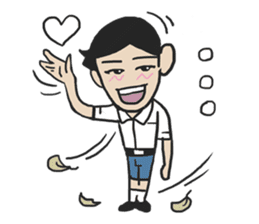 AsB - Thai School Comic V1 sticker #2970415