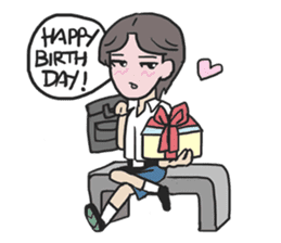 AsB - Thai School Comic V1 sticker #2970431