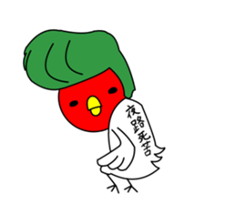 Toritoma by Takeshiitake mushroom sticker #2970767