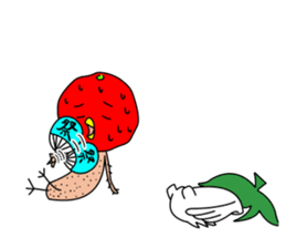 Toritoma by Takeshiitake mushroom sticker #2970775