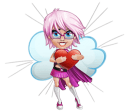 Superhero Girl sticker #2970840
