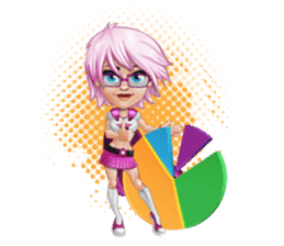 Superhero Girl sticker #2970842
