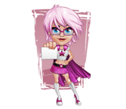 Superhero Girl sticker #2970843