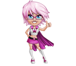 Superhero Girl sticker #2970844