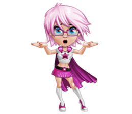 Superhero Girl sticker #2970846