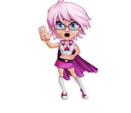 Superhero Girl sticker #2970849