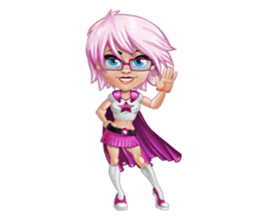 Superhero Girl sticker #2970850