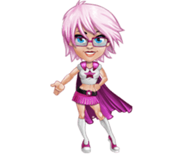 Superhero Girl sticker #2970861